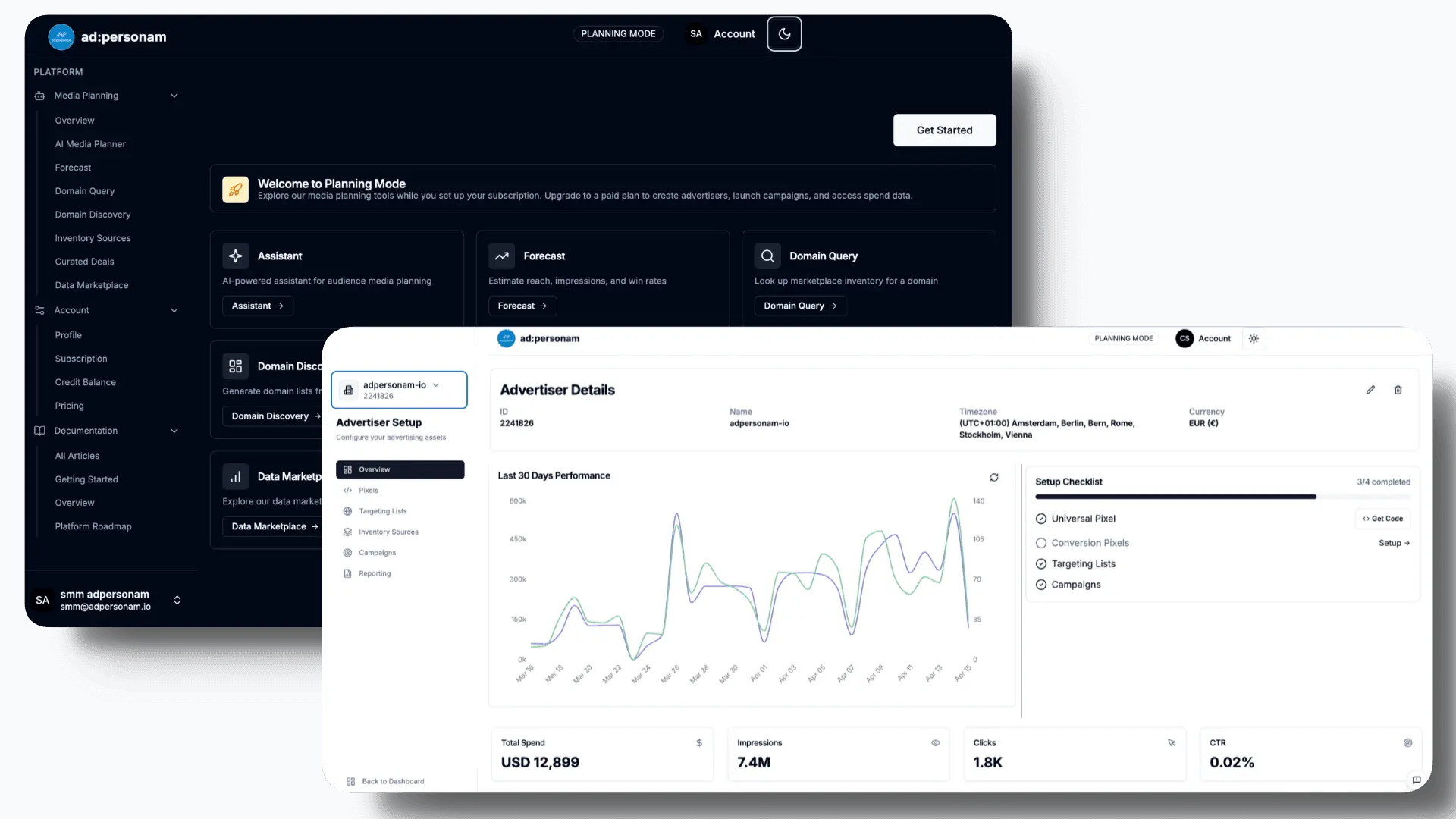 Screenshot 6 of ad:personam Self Serve DSP