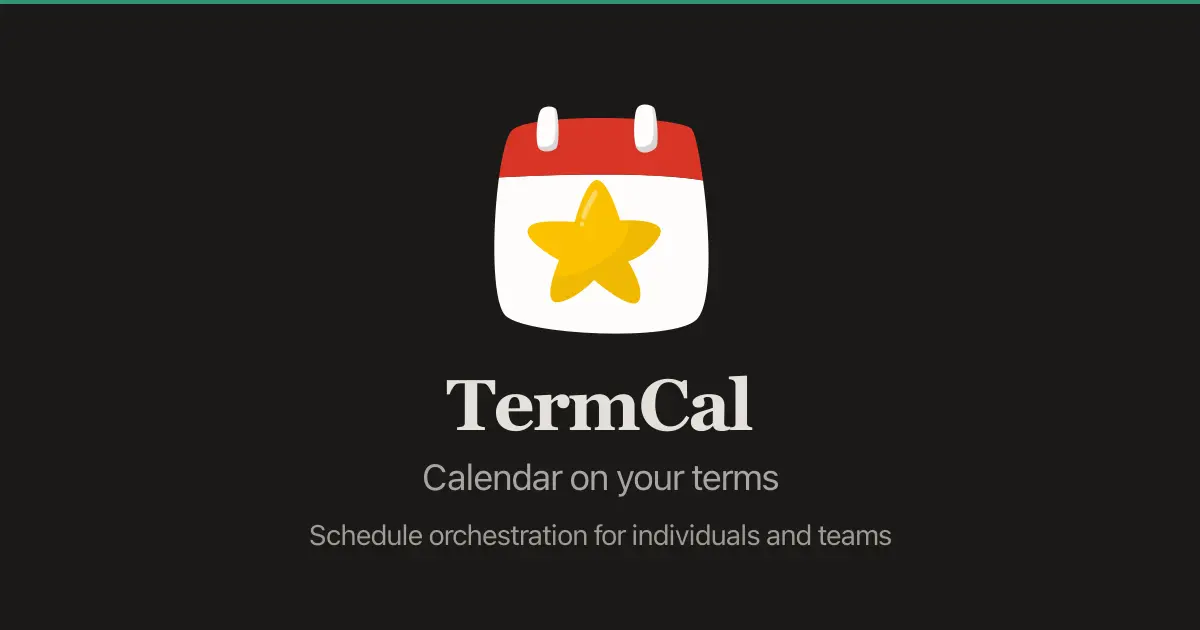 Screenshot 1 of TermCal