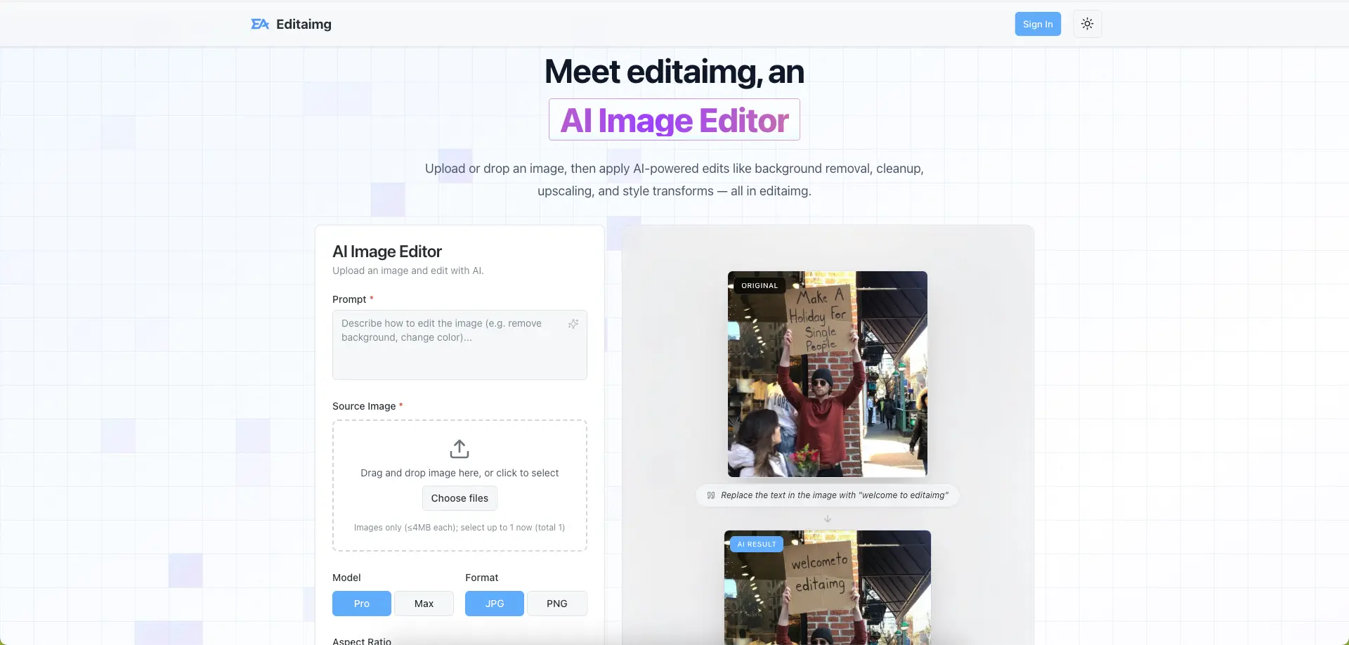 Screenshot 1 of Editaimg