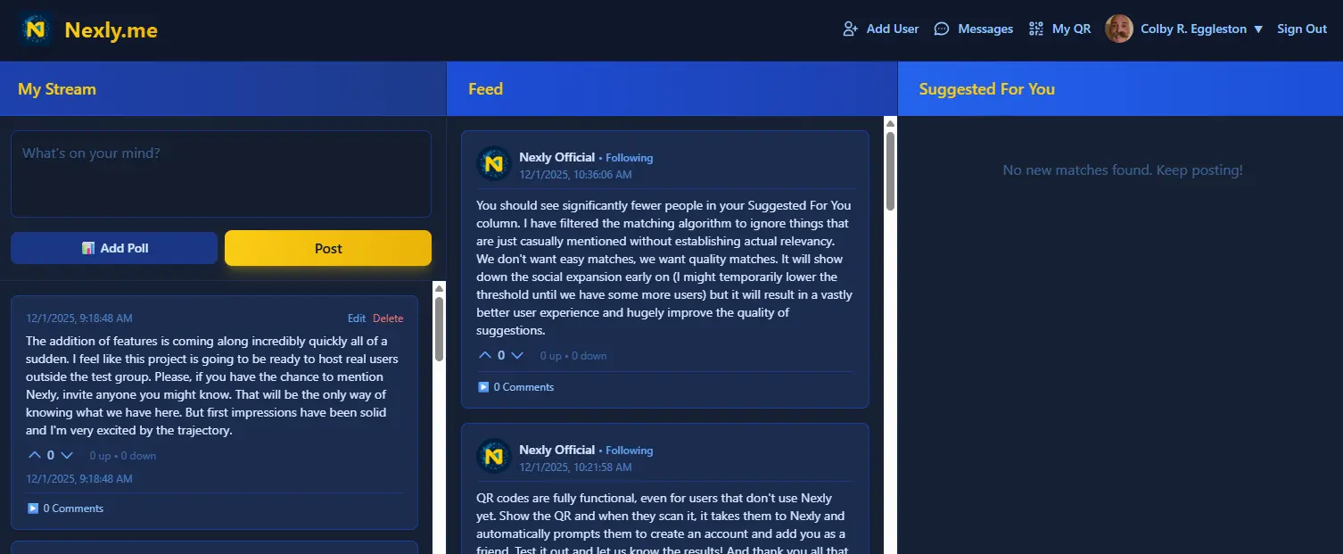 Screenshot 1 of Nexly.me