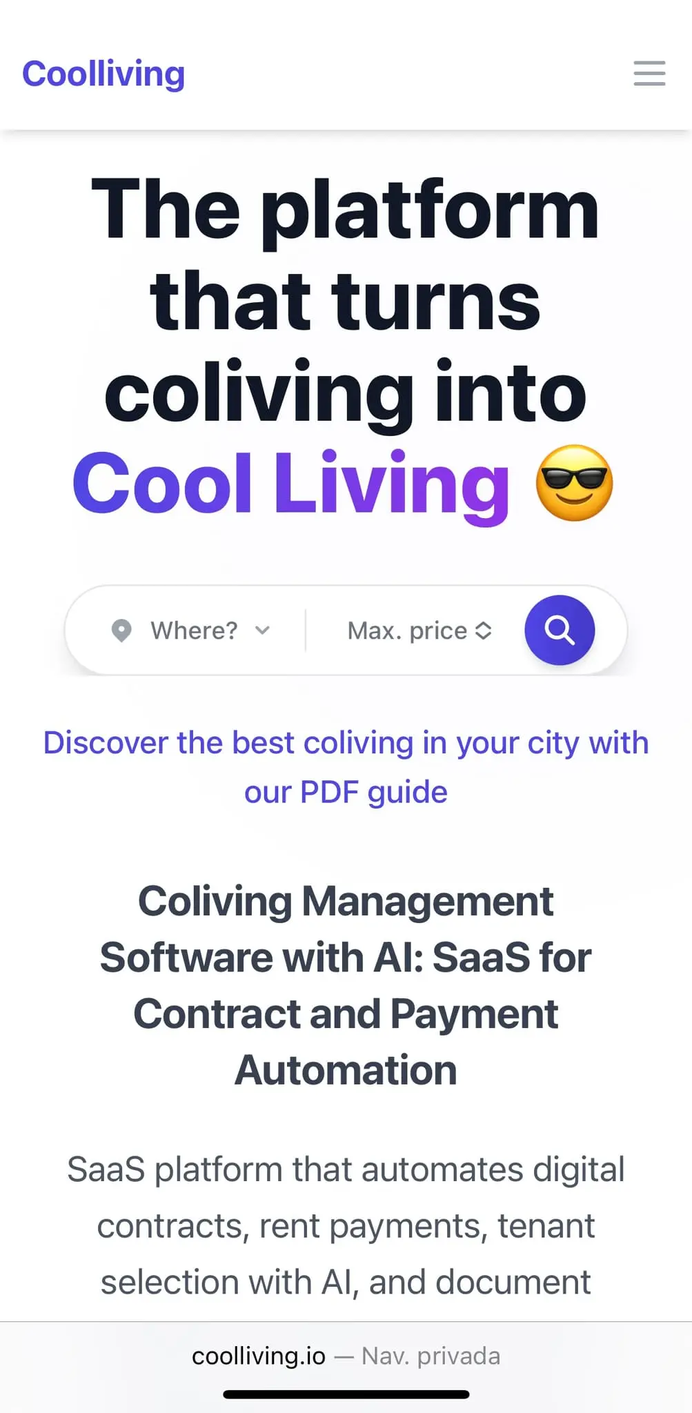 Screenshot 7 of coolliving.io