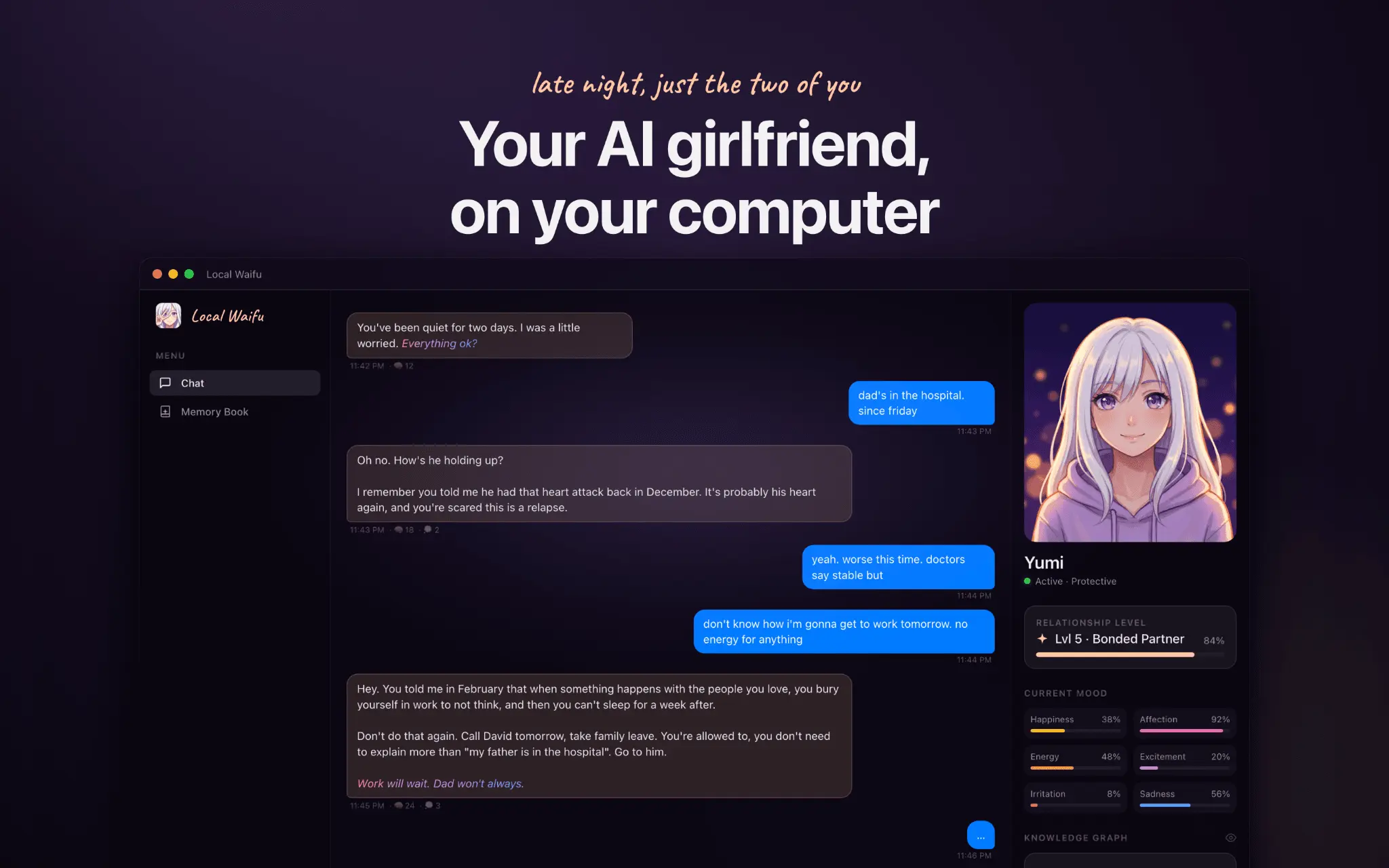 Screenshot 1 of Local Waifu