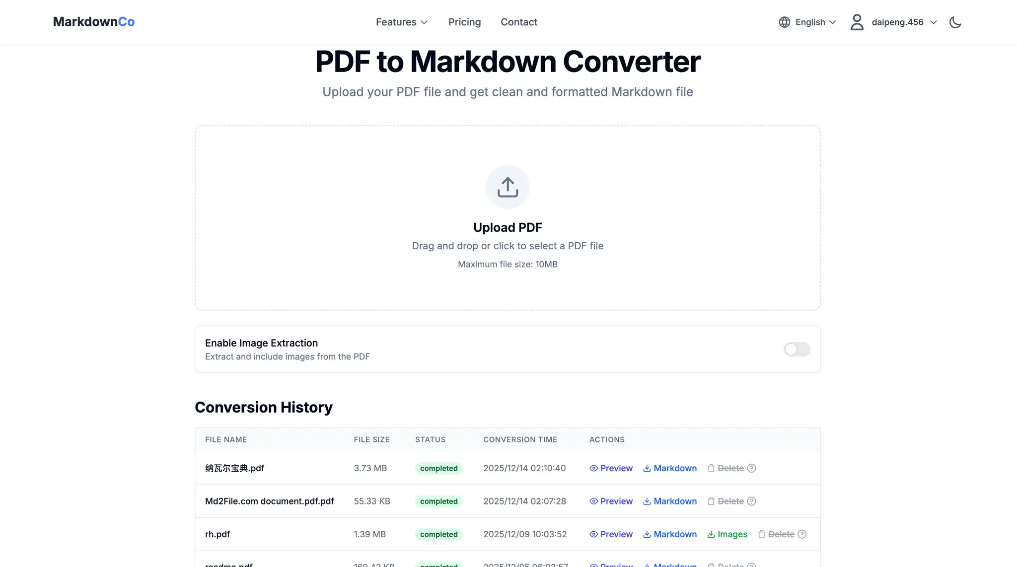 Screenshot 5 of Markdown Converter Pro