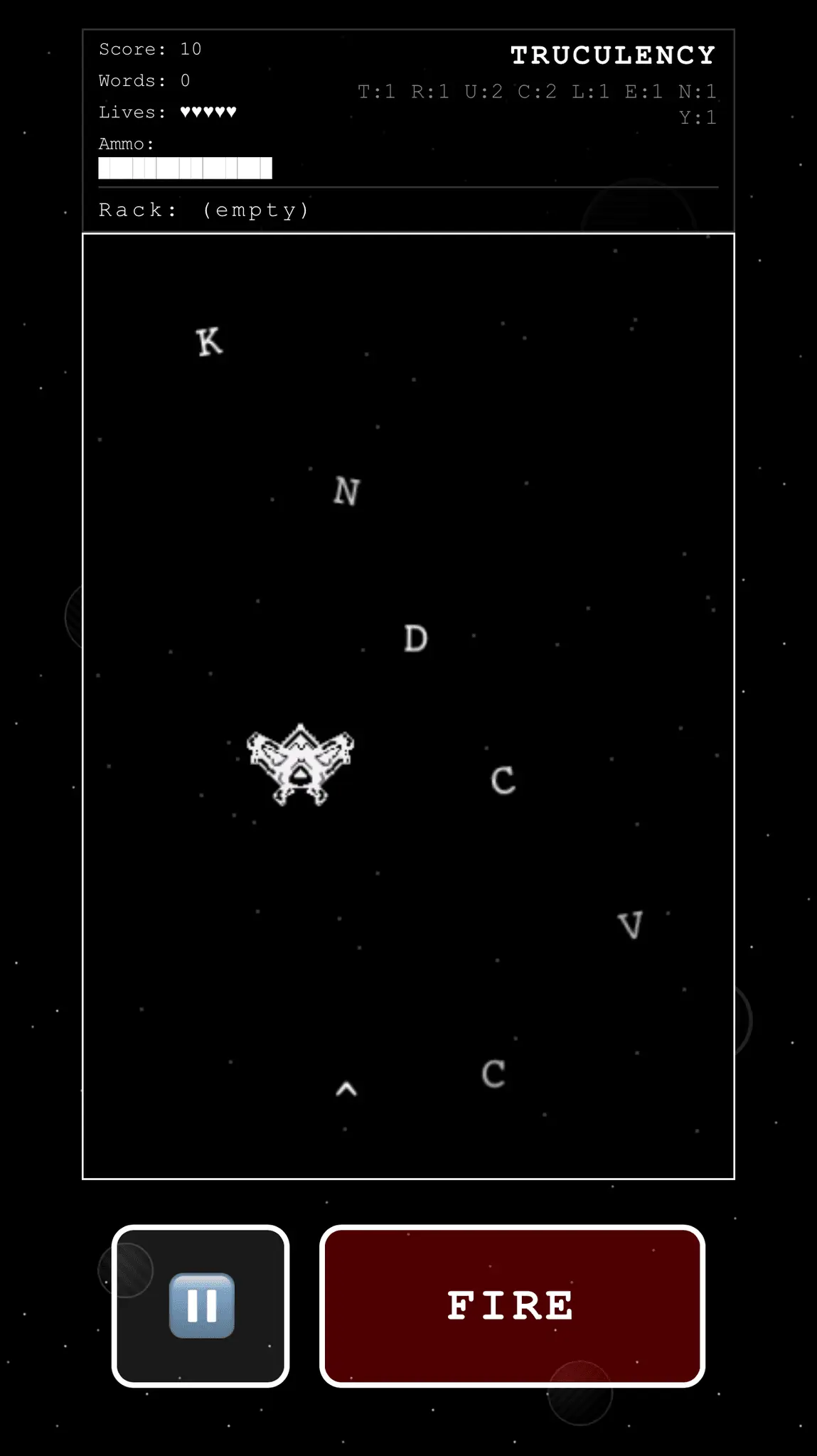 Screenshot 1 of LexInvaders