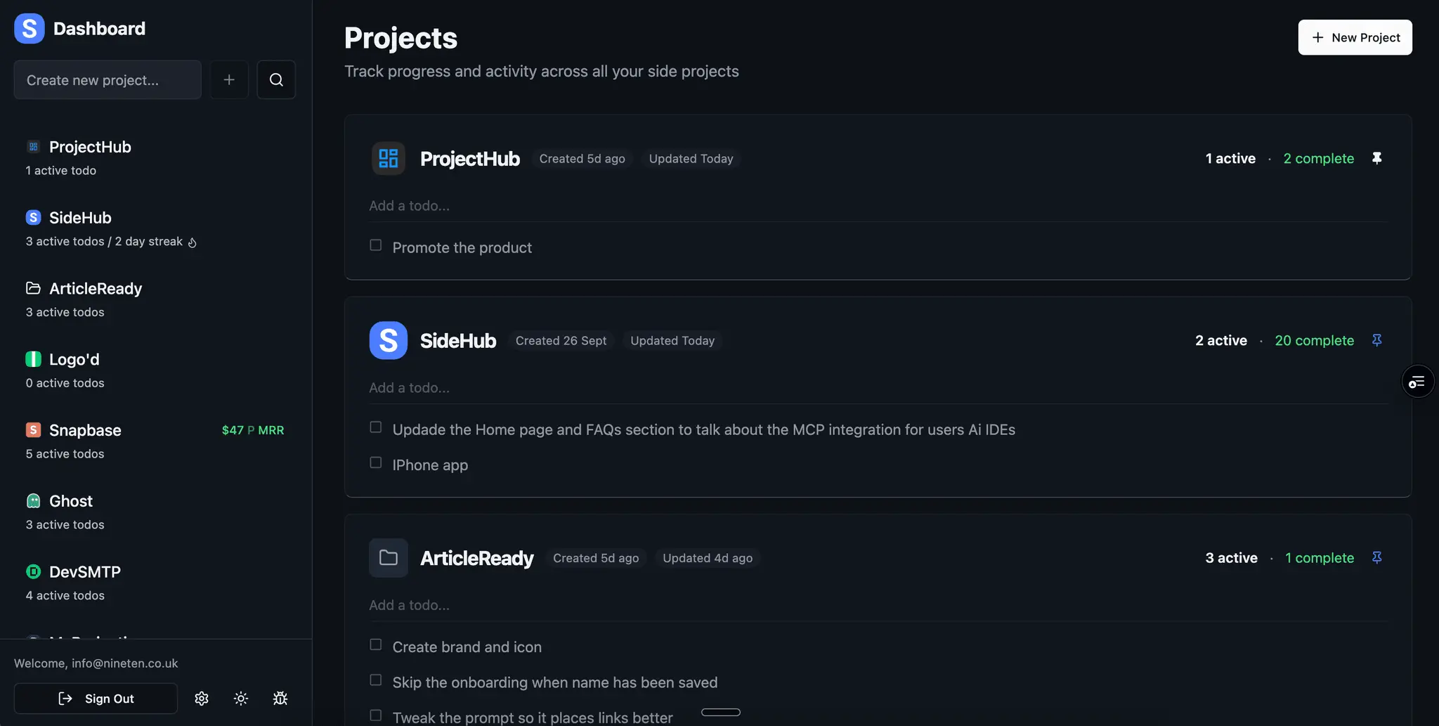 Screenshot 2 of SideHub