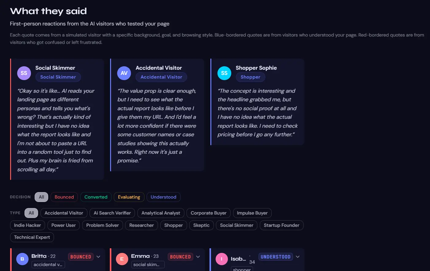 Screenshot 5 of WhyIQ - AI Conversion Optimisation