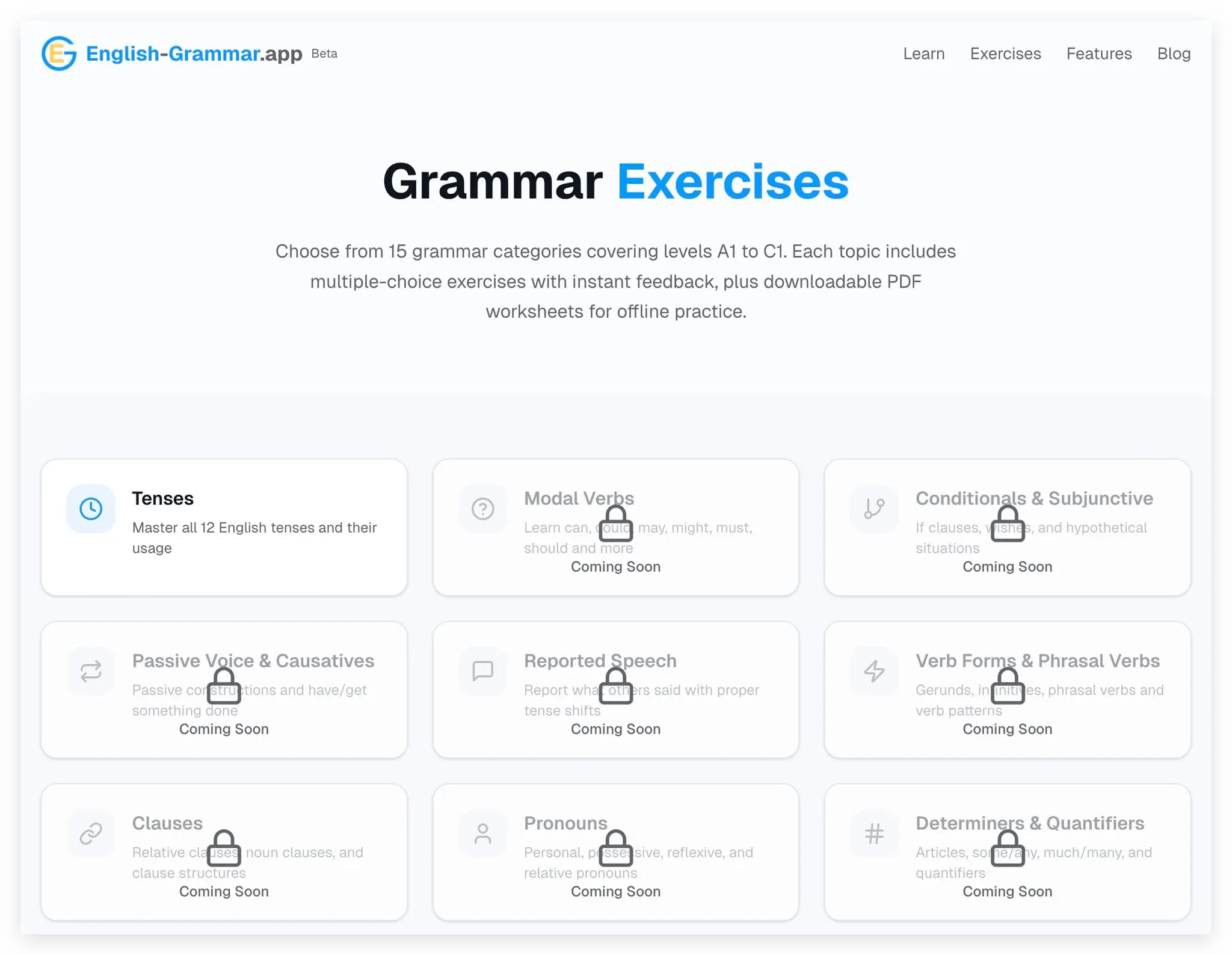 Screenshot 8 of English Grammar App