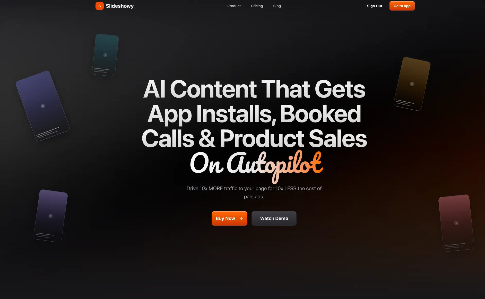Screenshot 1 of Slideshowy