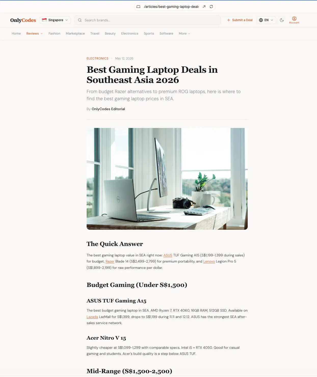 Screenshot 1 of OnlyCodes