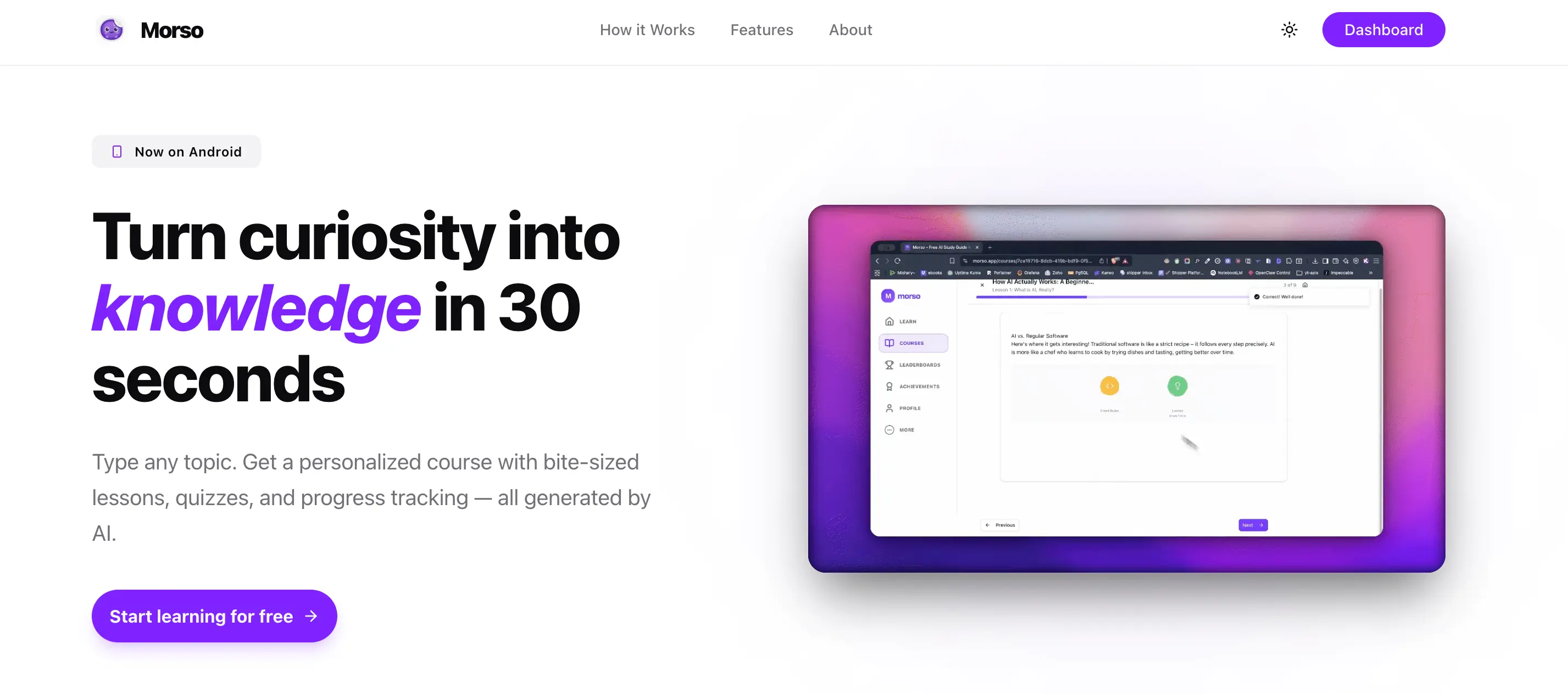 Screenshot 1 of Morso