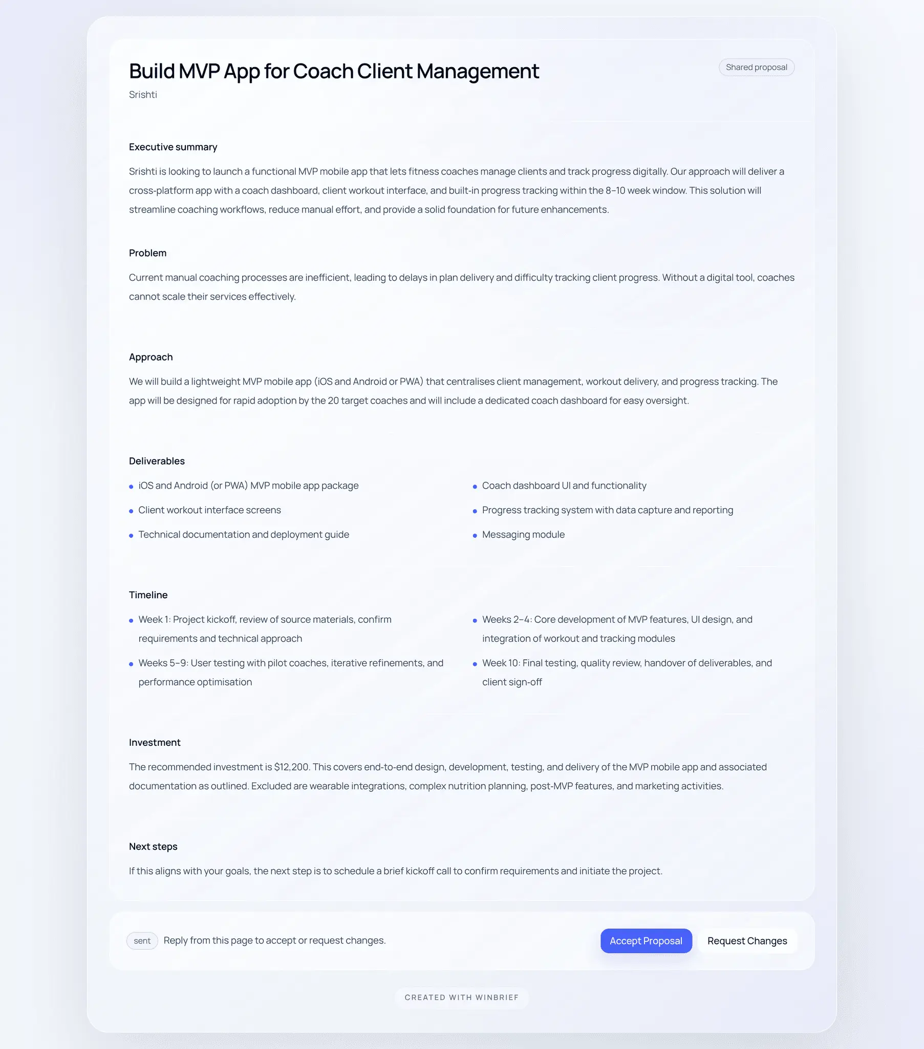 Screenshot 4 of Winbrief