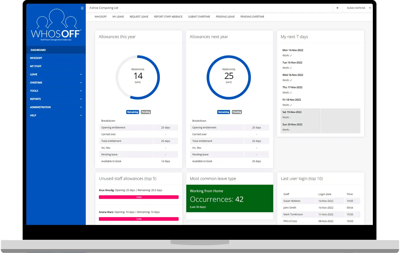 Screenshot 3 of WhosOff