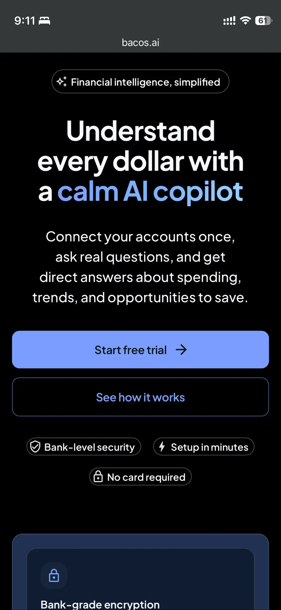 Screenshot 1 of Bacos AI