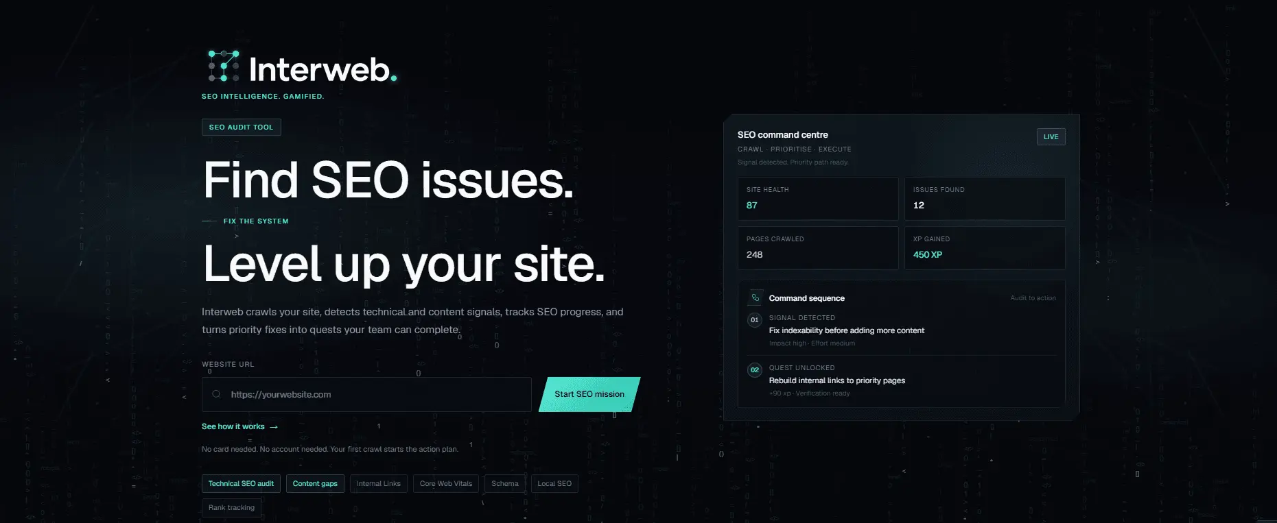 Screenshot 1 of Interweb.