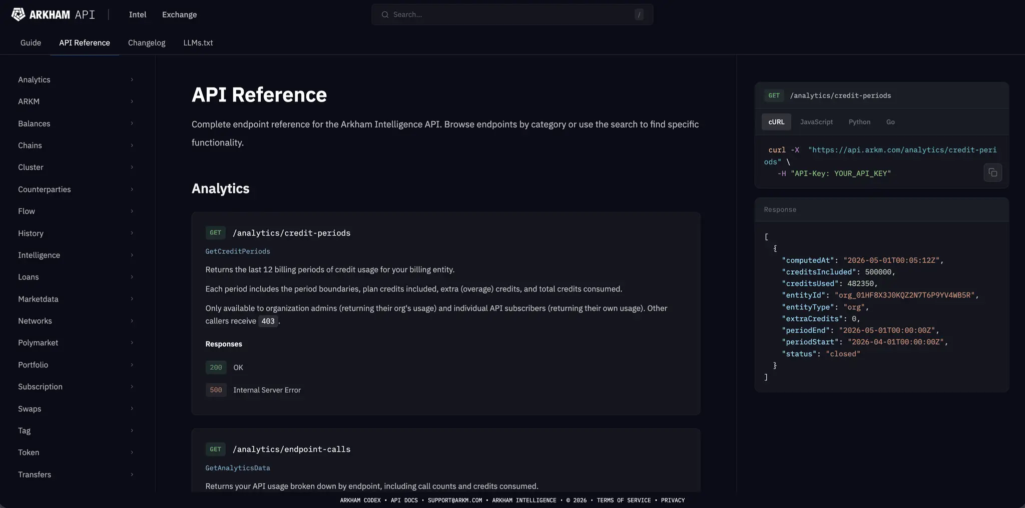 Screenshot 5 of Arkham API