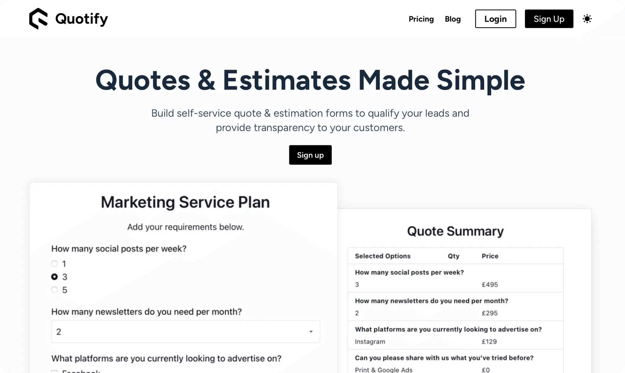 Screenshot 1 of Quotify