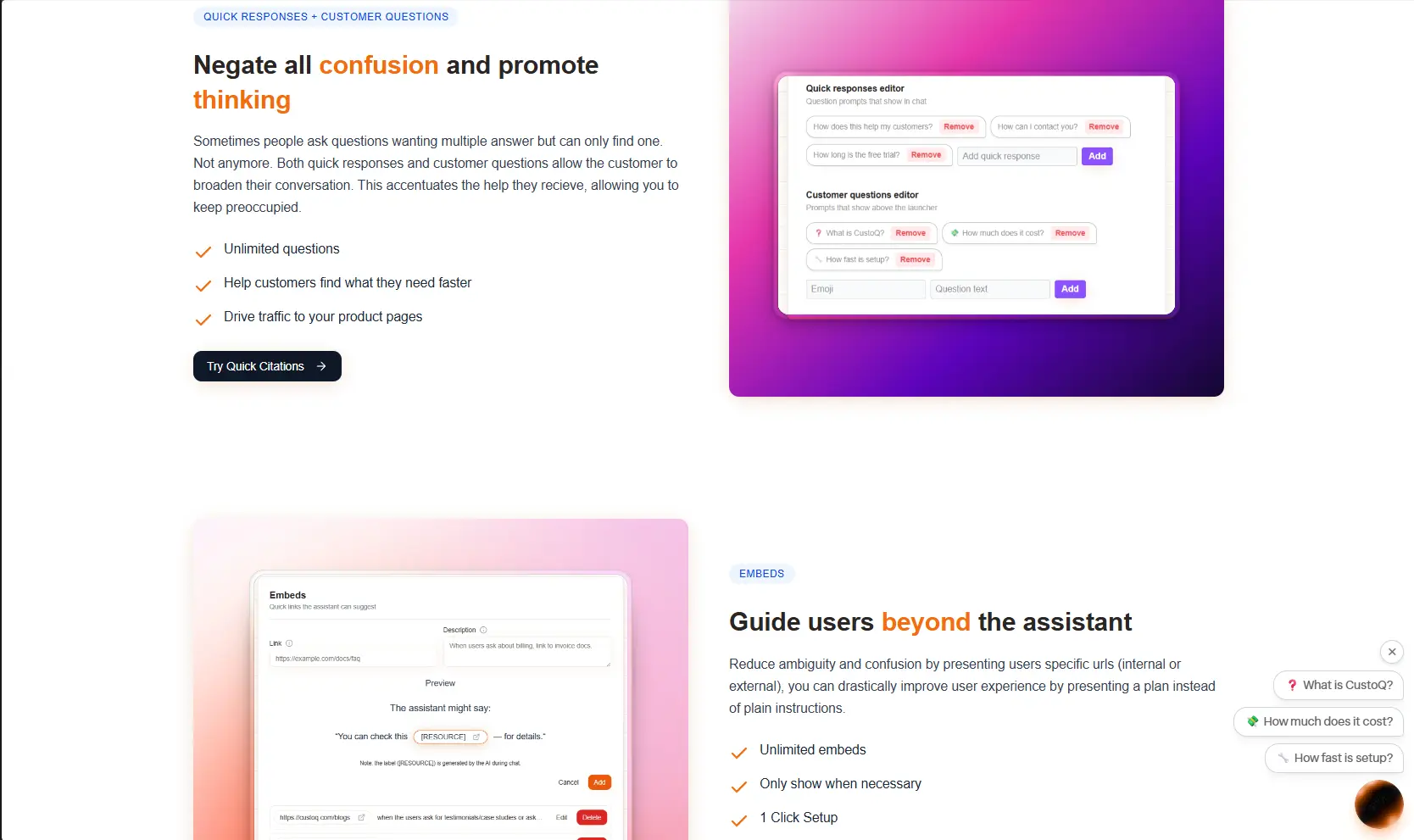 Screenshot 1 of CustoQ