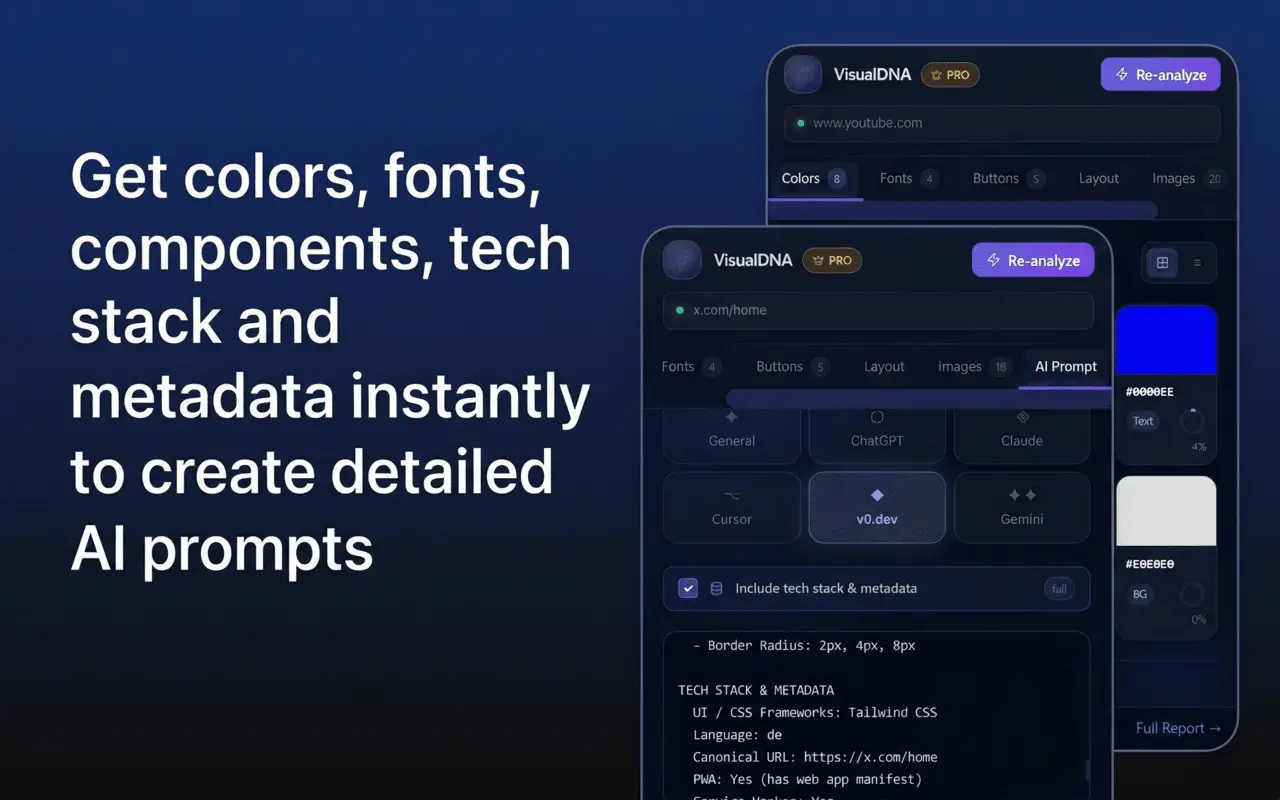 Screenshot 4 of VisualDNA