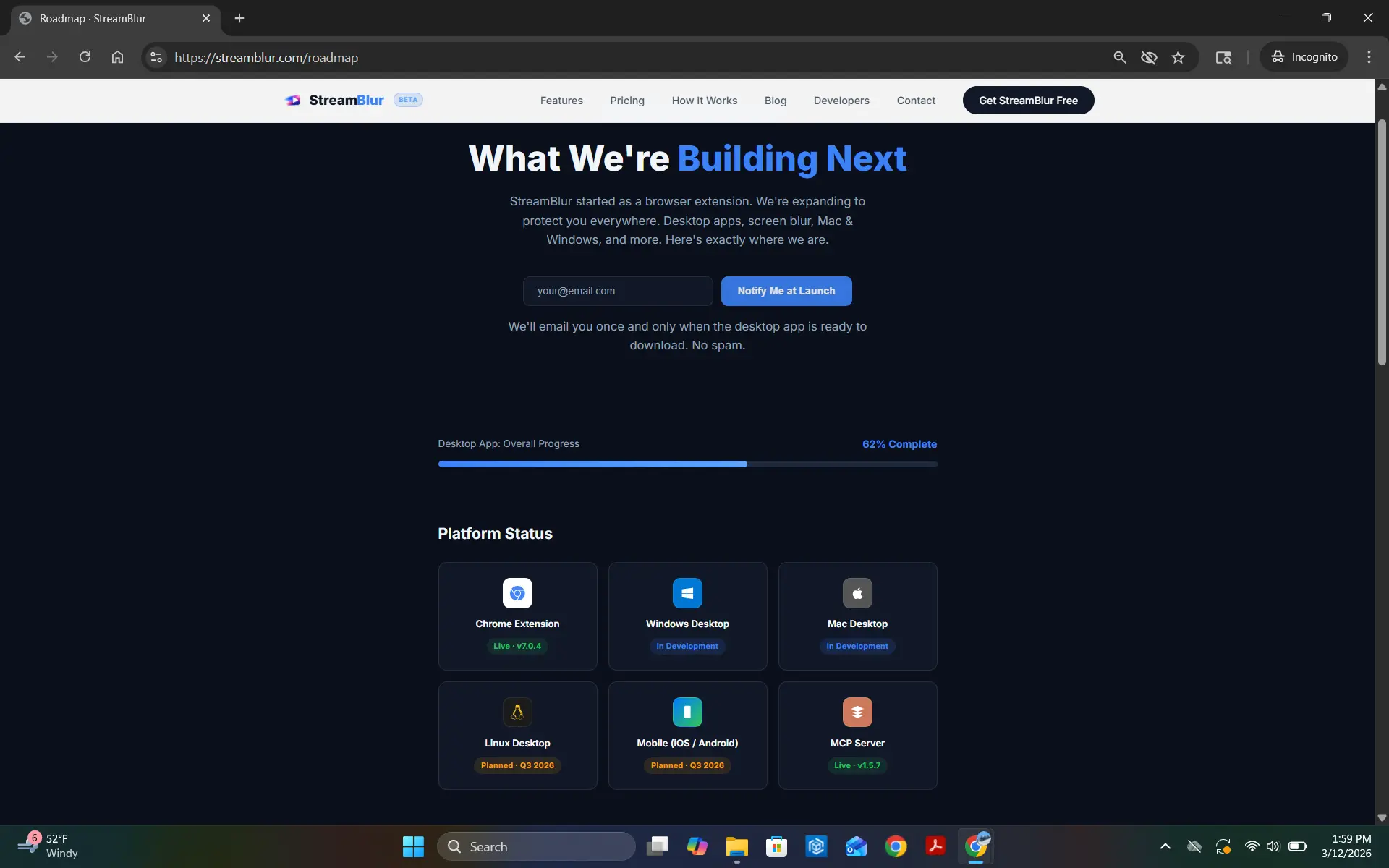 Screenshot 2 of StreamBlur