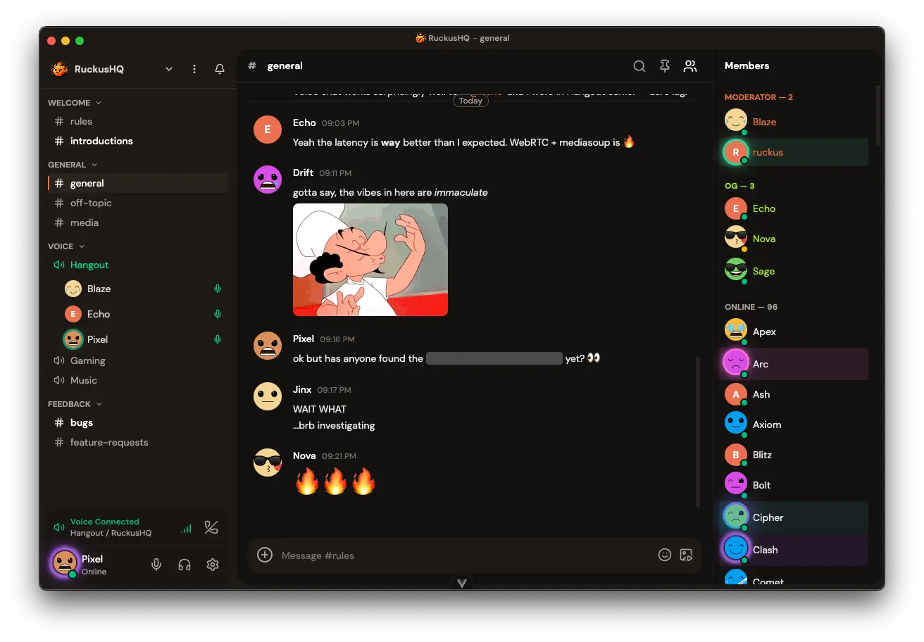 Screenshot 2 of ruckus.sh