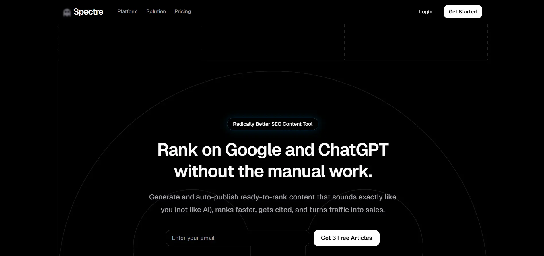 Screenshot 1 of Spectre SEO