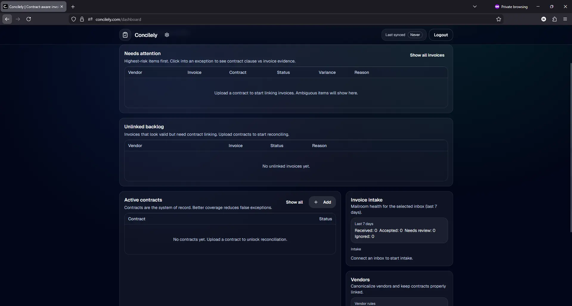 Screenshot 2 of Concilely