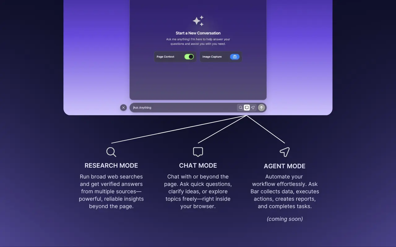 Screenshot 3 of Ask Bar: AI Answers on Every Page 