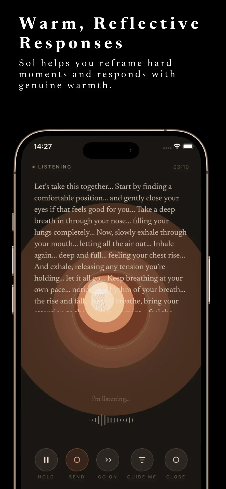 Screenshot 3 of Presente - Voice AI Companion