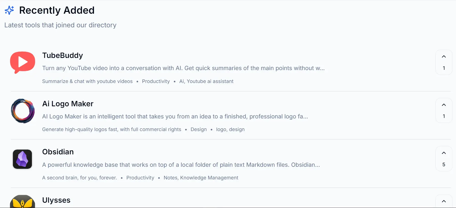 Screenshot 2 of SaaS Scout
