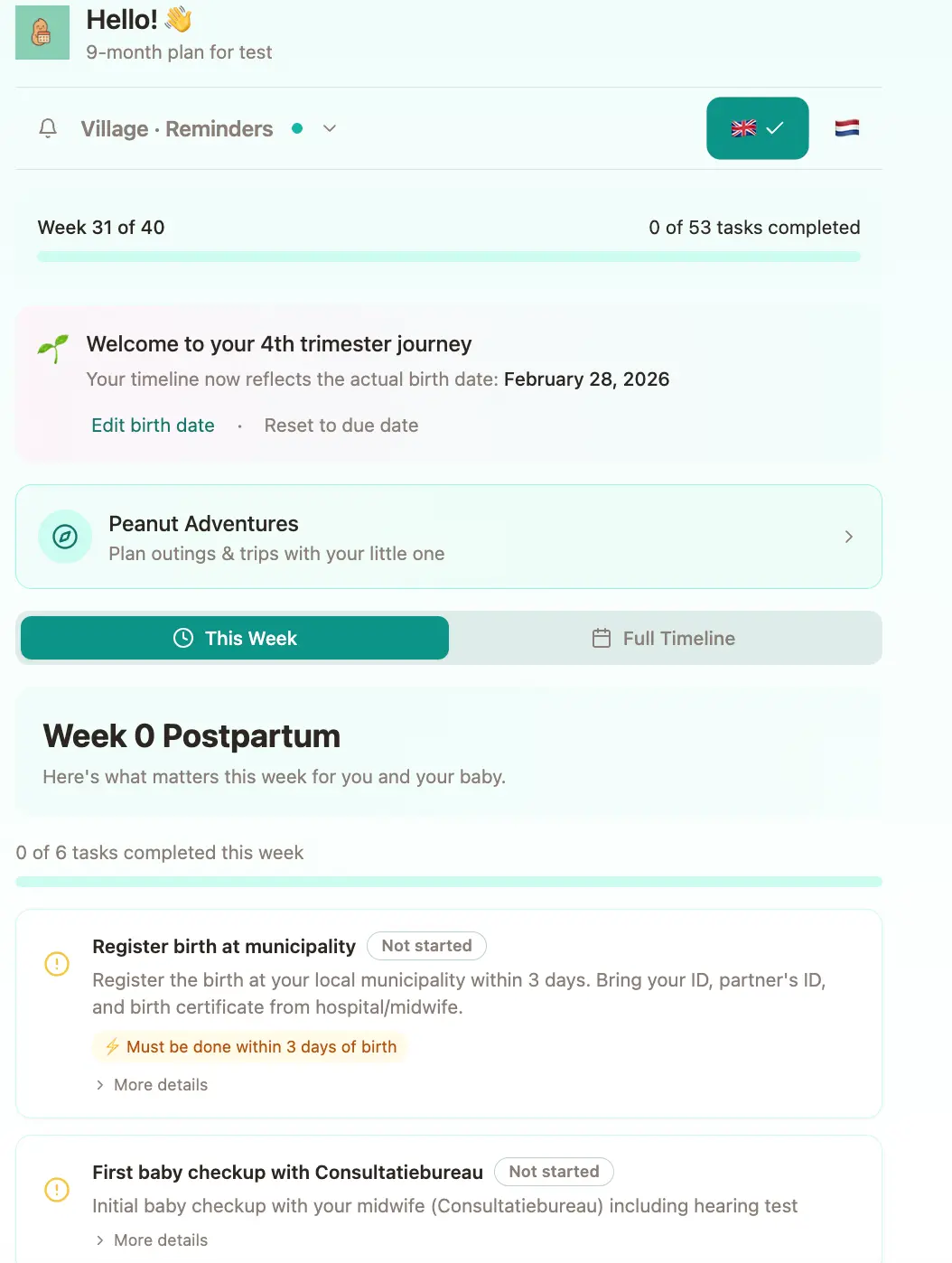 Screenshot 3 of Peanut Planner