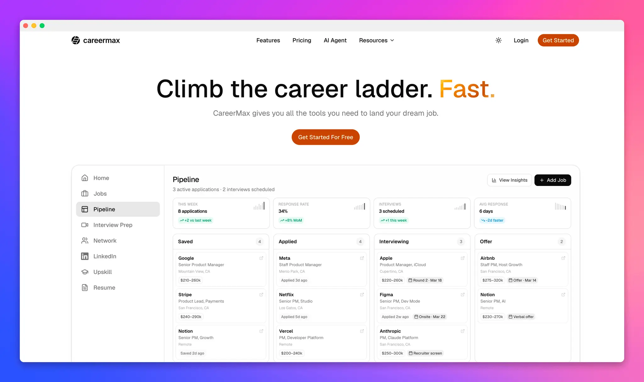 Screenshot 1 of CareerMax