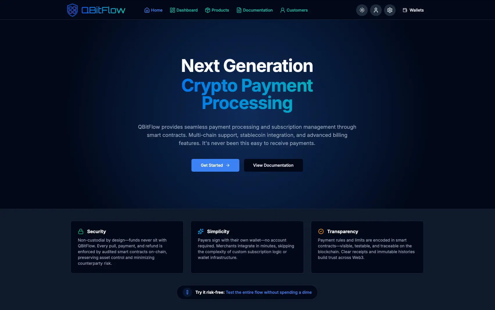 Screenshot 1 of QBitFlow
