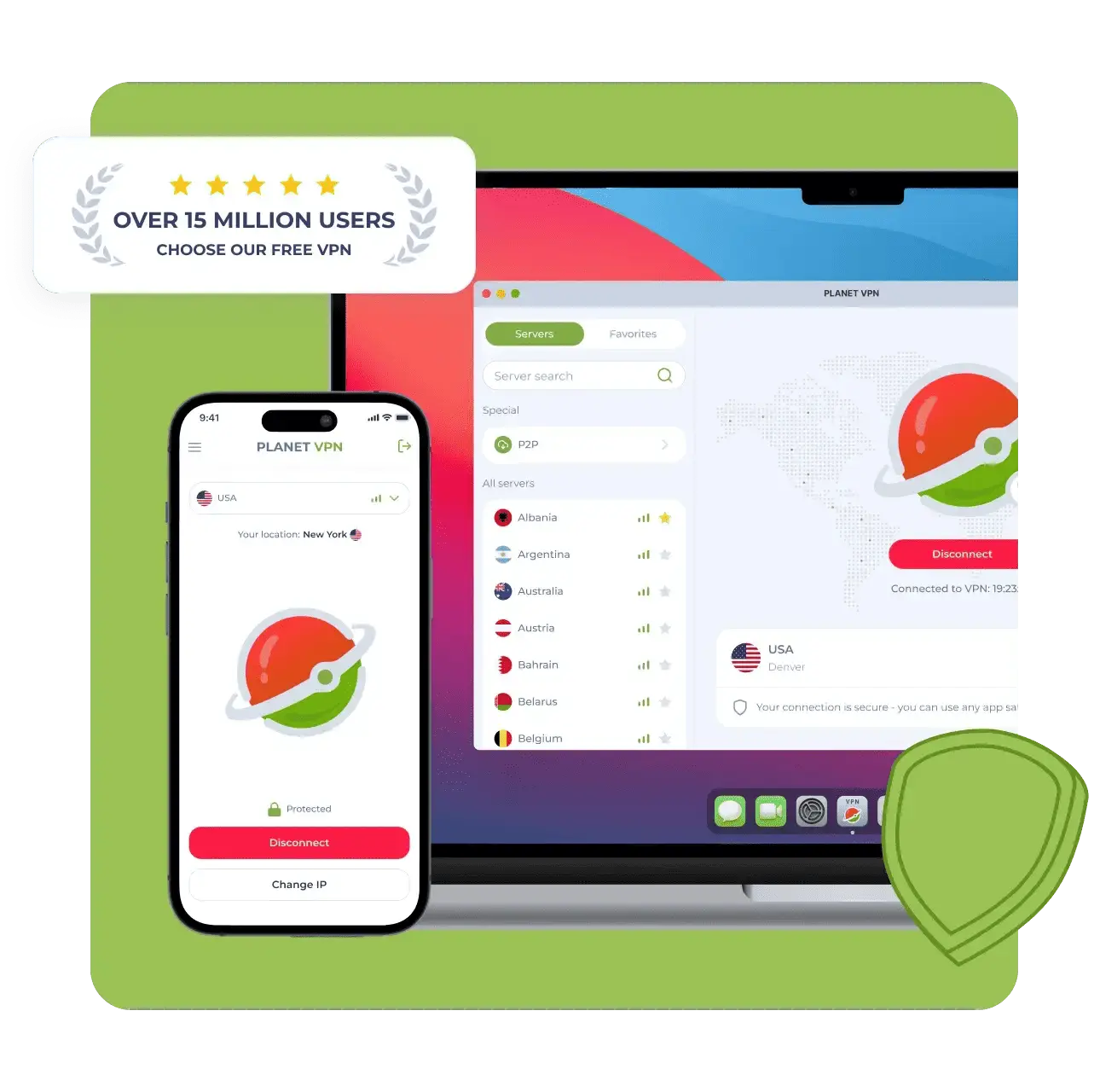 Screenshot 3 of Planet VPN