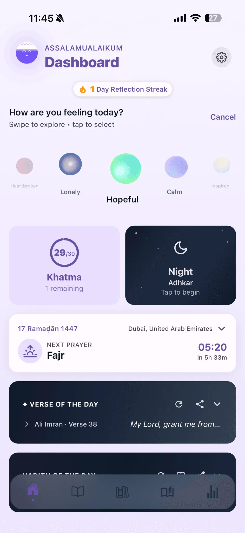 Screenshot 4 of QuranNotes: Daily Reflections