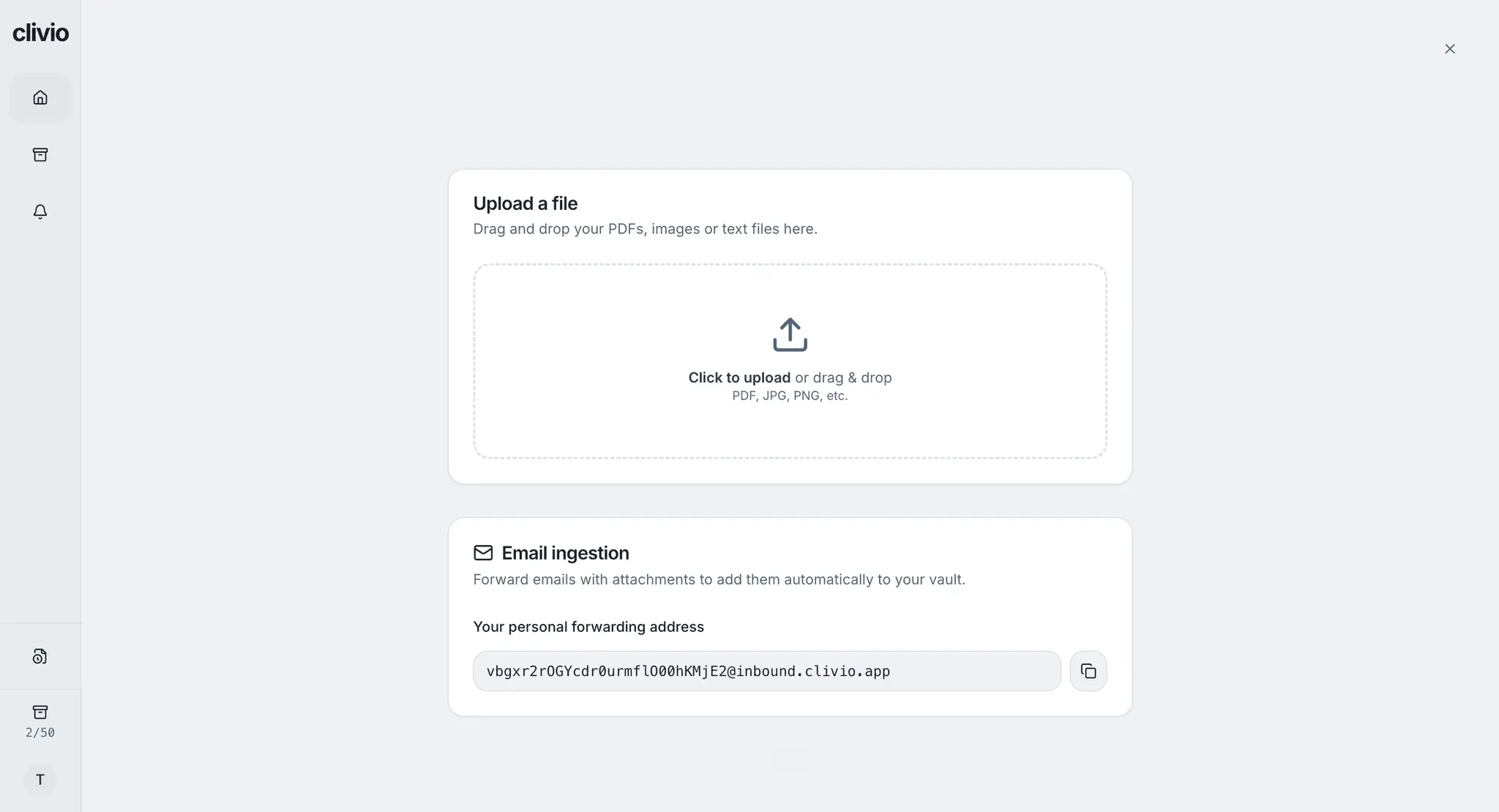 Screenshot 1 of Clivio | Your AI-Powered Smart Document