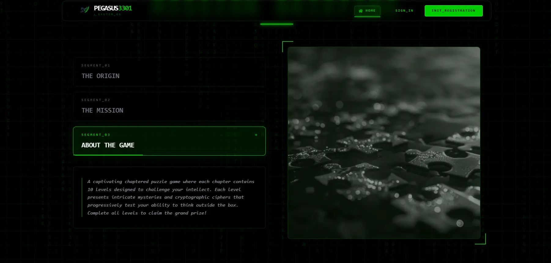 Screenshot 5 of PEGASUS3301 - The Puzzle Challenge