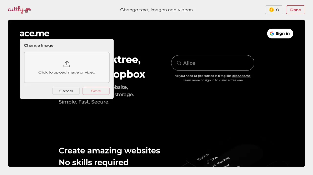 Screenshot 2 of Cuttly
