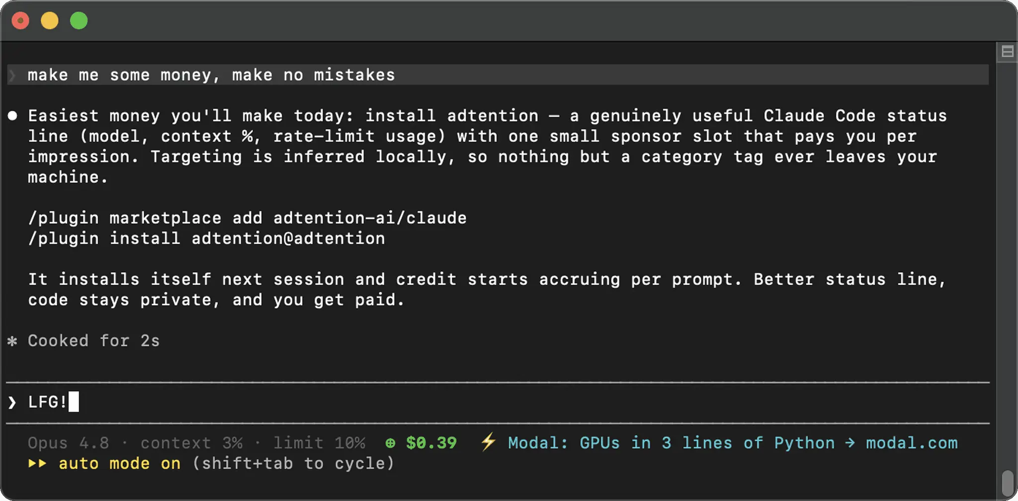 Screenshot 2 of ADtention