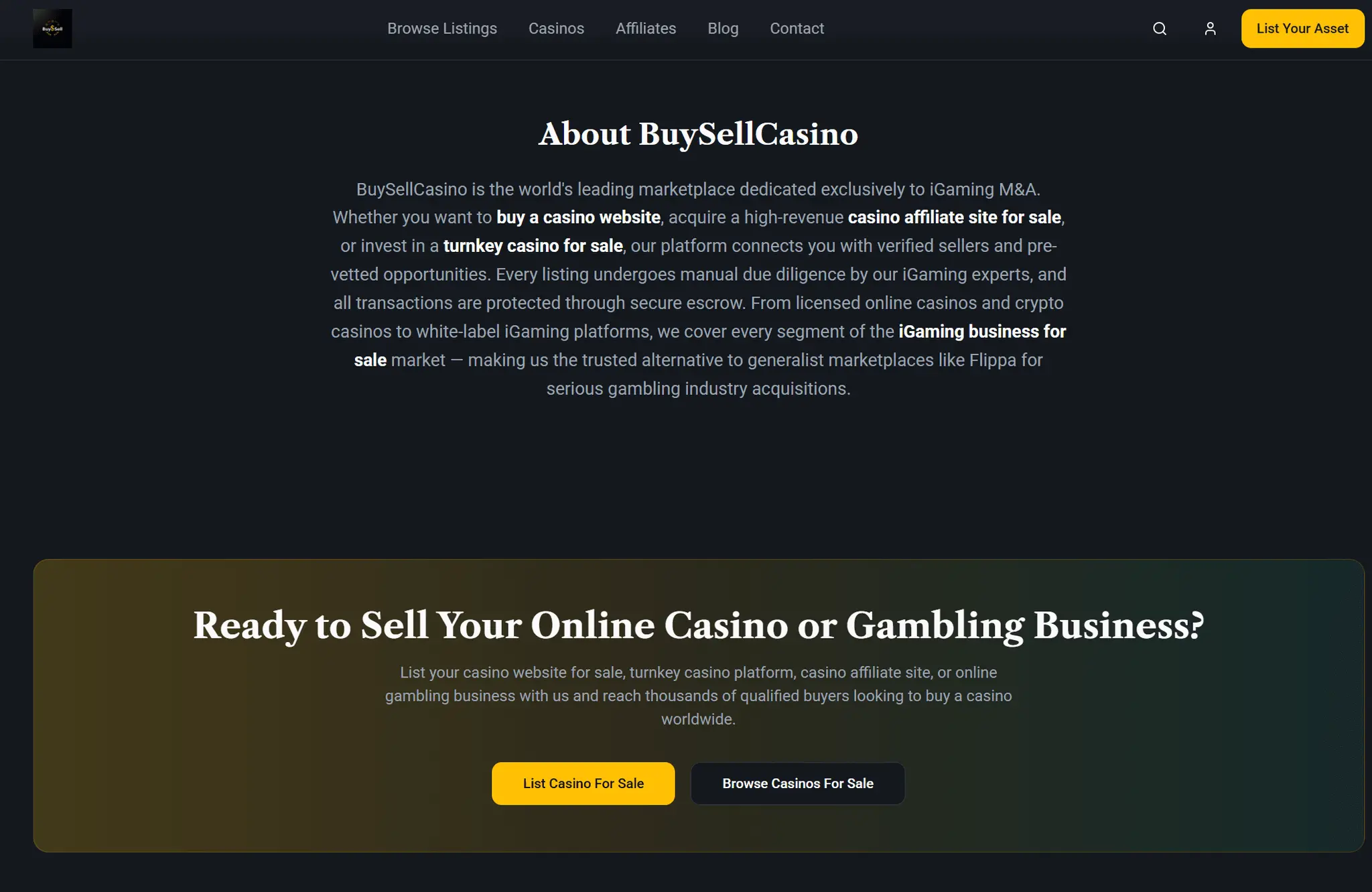 Screenshot 5 of BuySellCasino