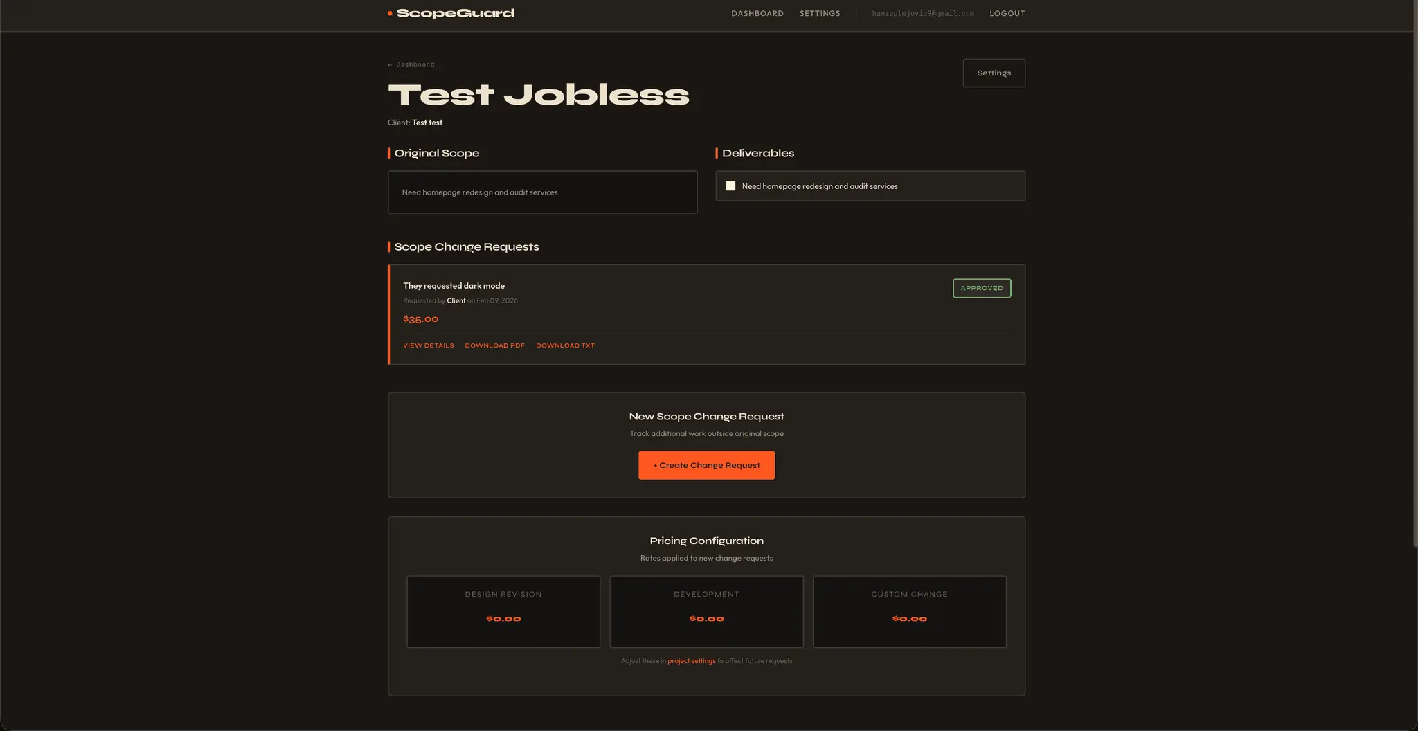 Screenshot 4 of ScopeGuard