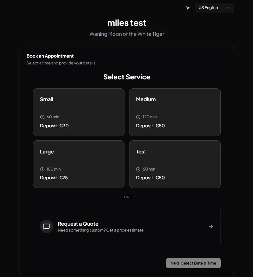 Screenshot 1 of TattooBook