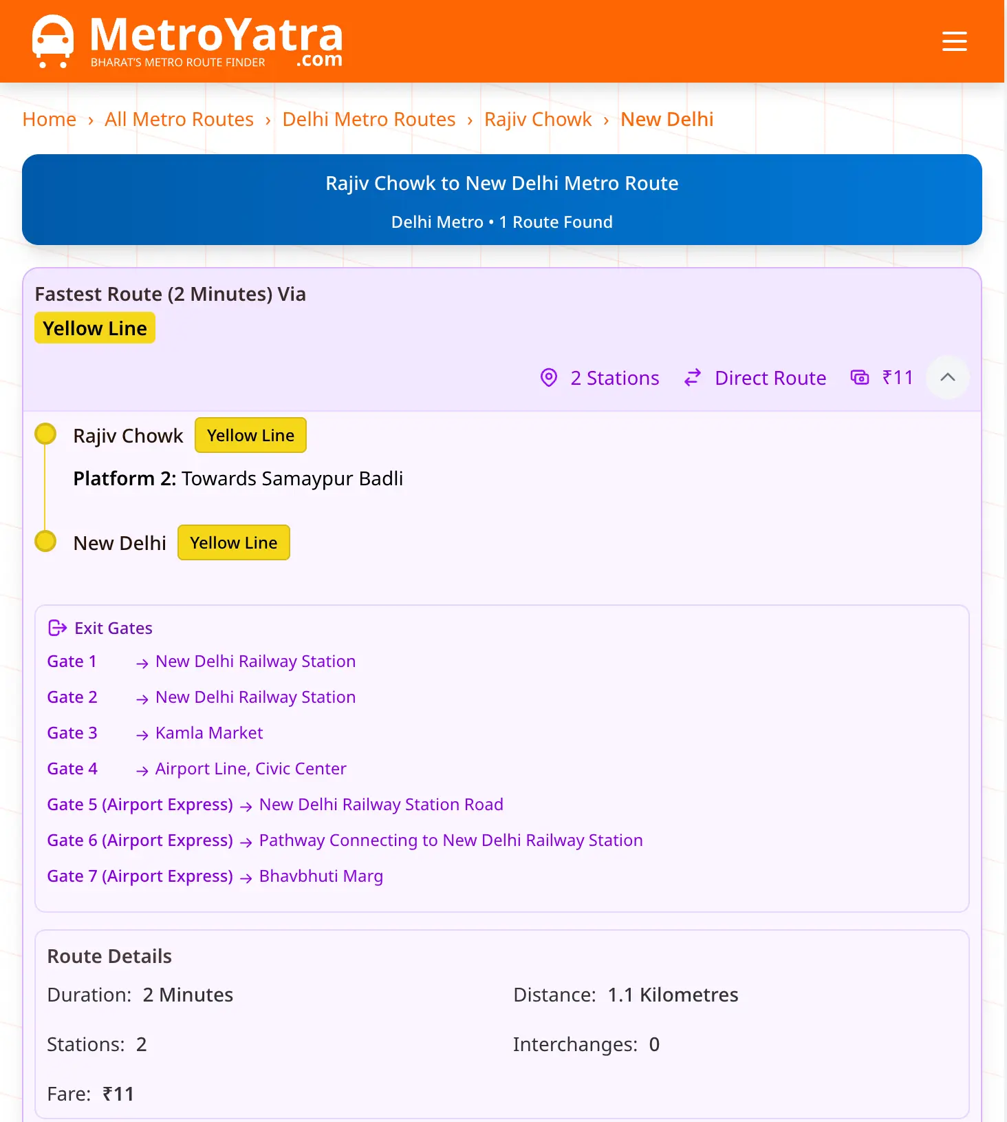 Screenshot 1 of MetroYatra