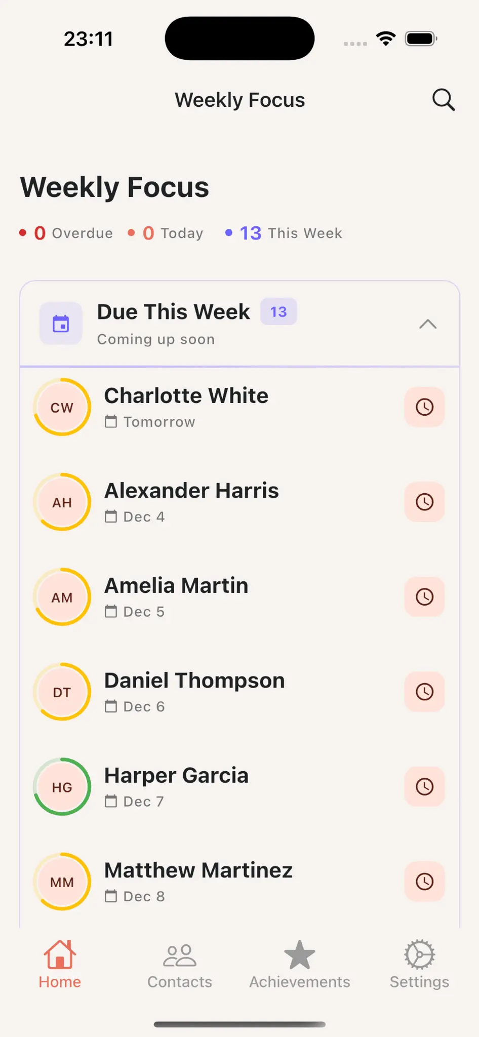 Screenshot 8 of Kinly - Relationship Management App