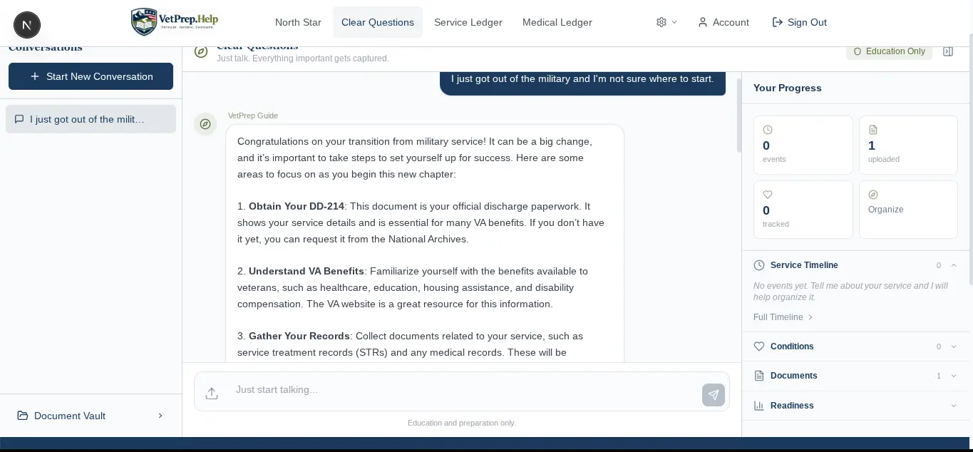 Screenshot 2 of VetPrep.Help