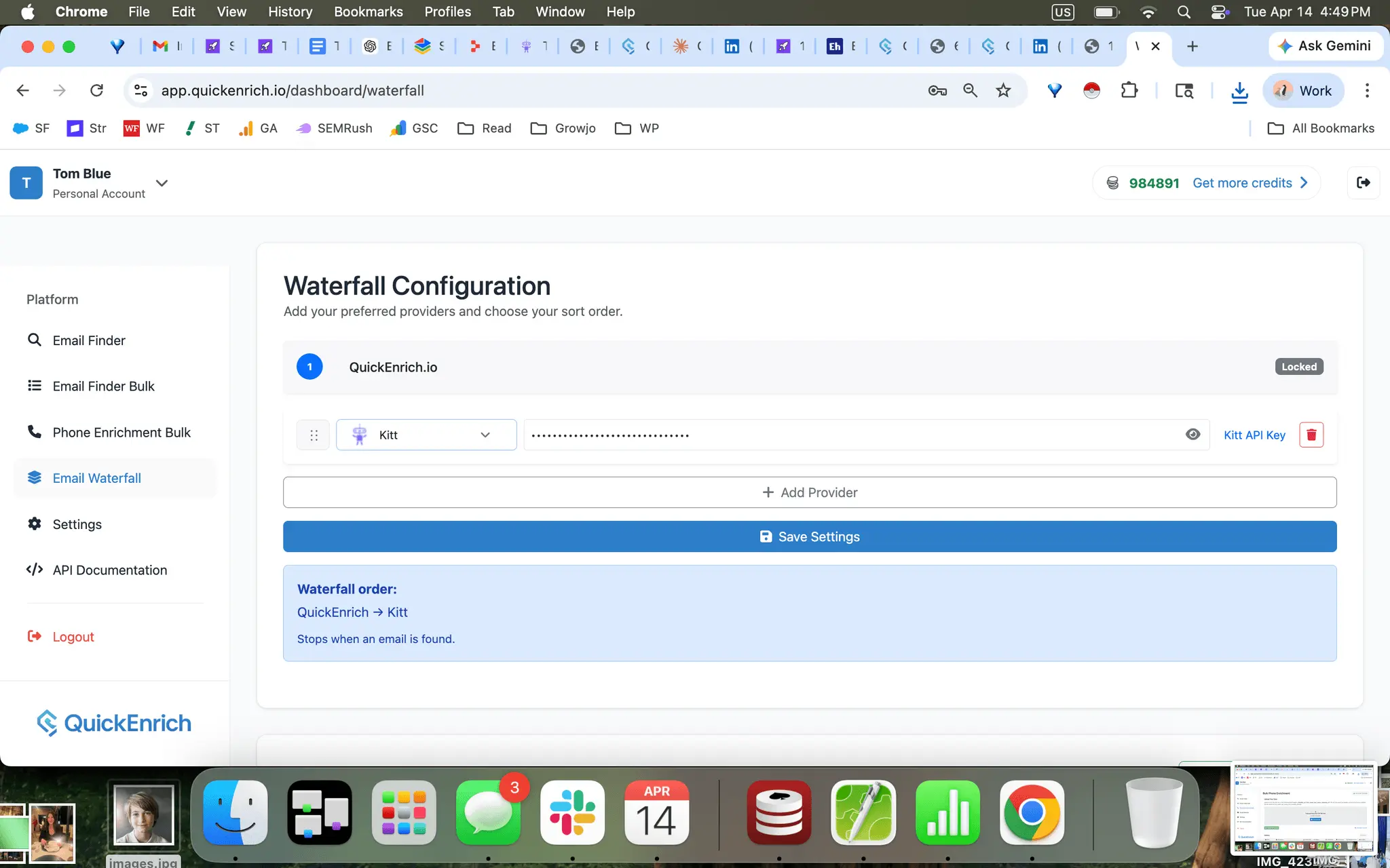 Screenshot 3 of QuickEnrich