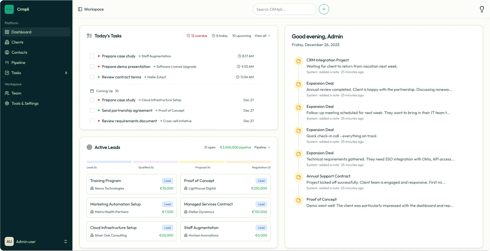 Screenshot 1 of Crmpli
