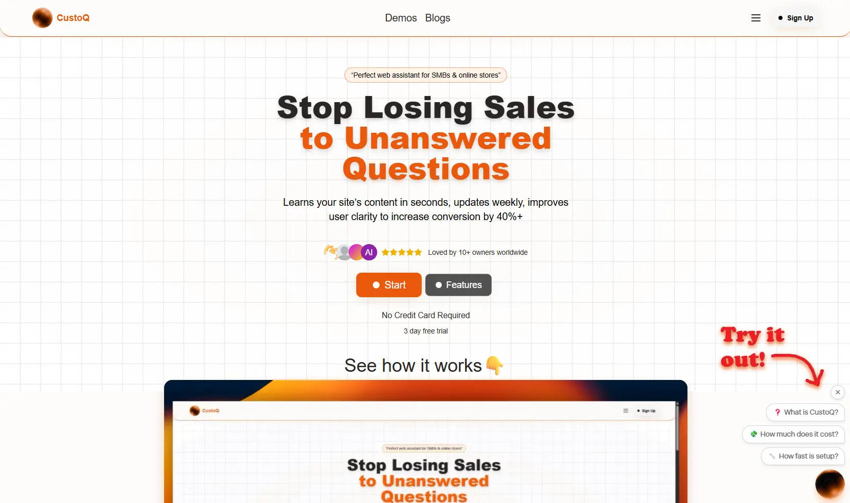 Screenshot 2 of CustoQ