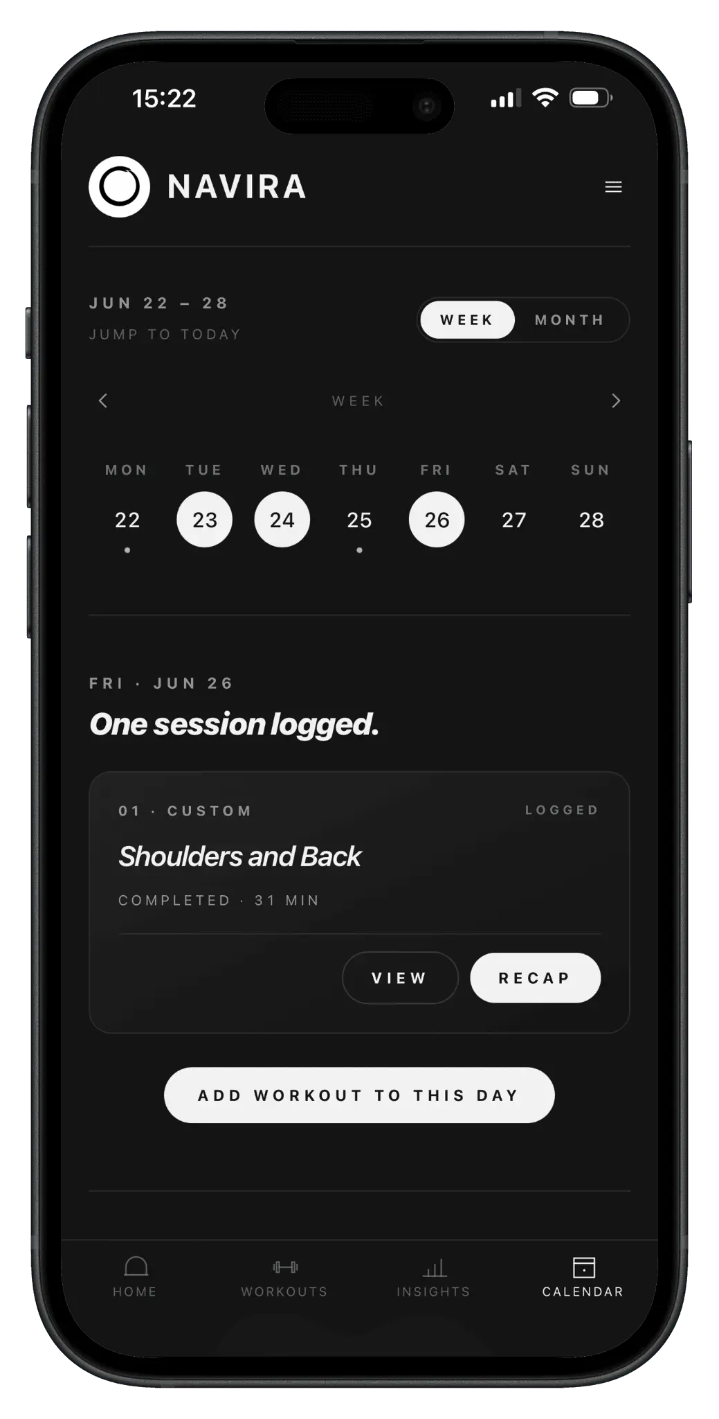 Screenshot 4 of Navira Fitness