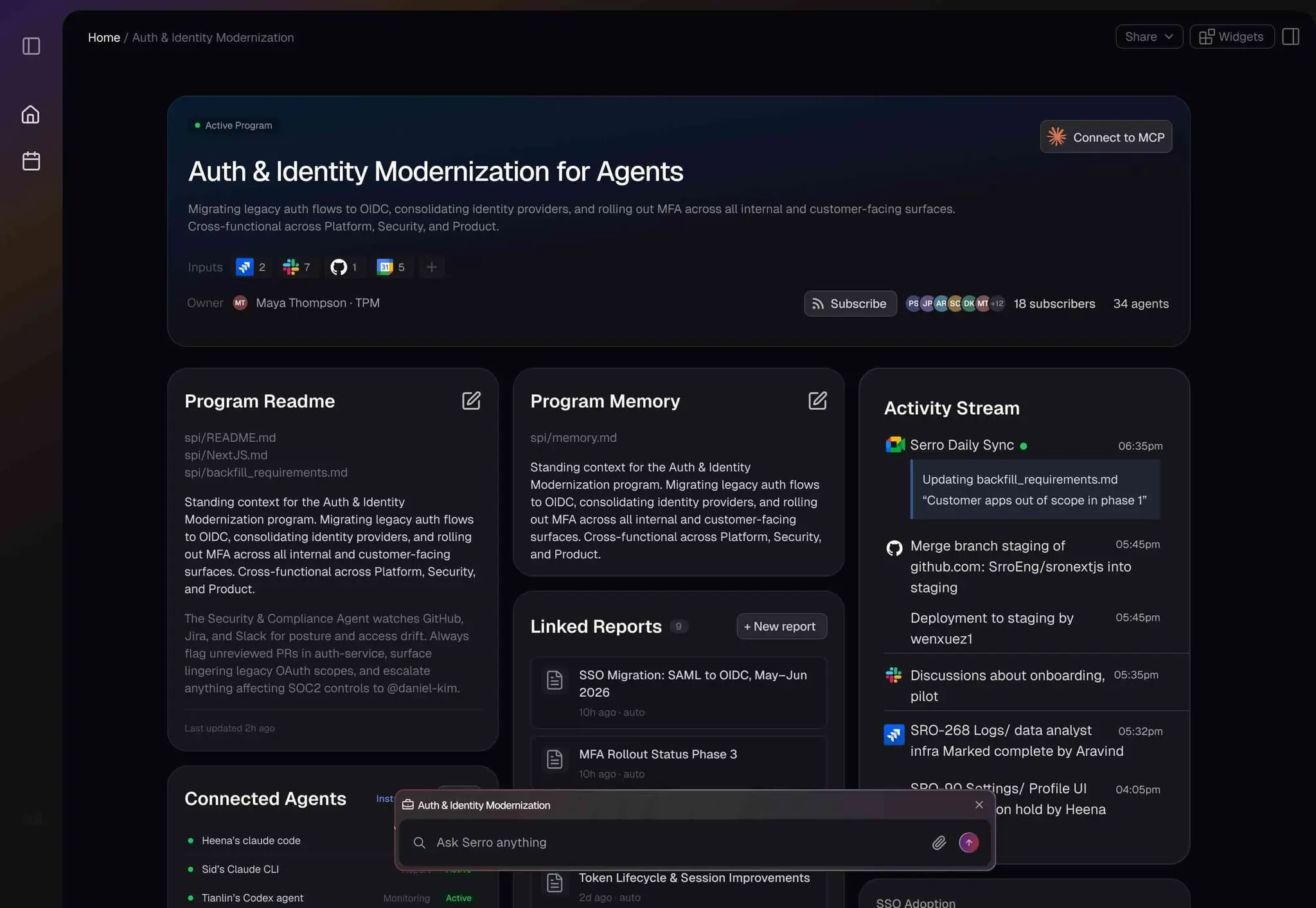 Screenshot 1 of Serro AI
