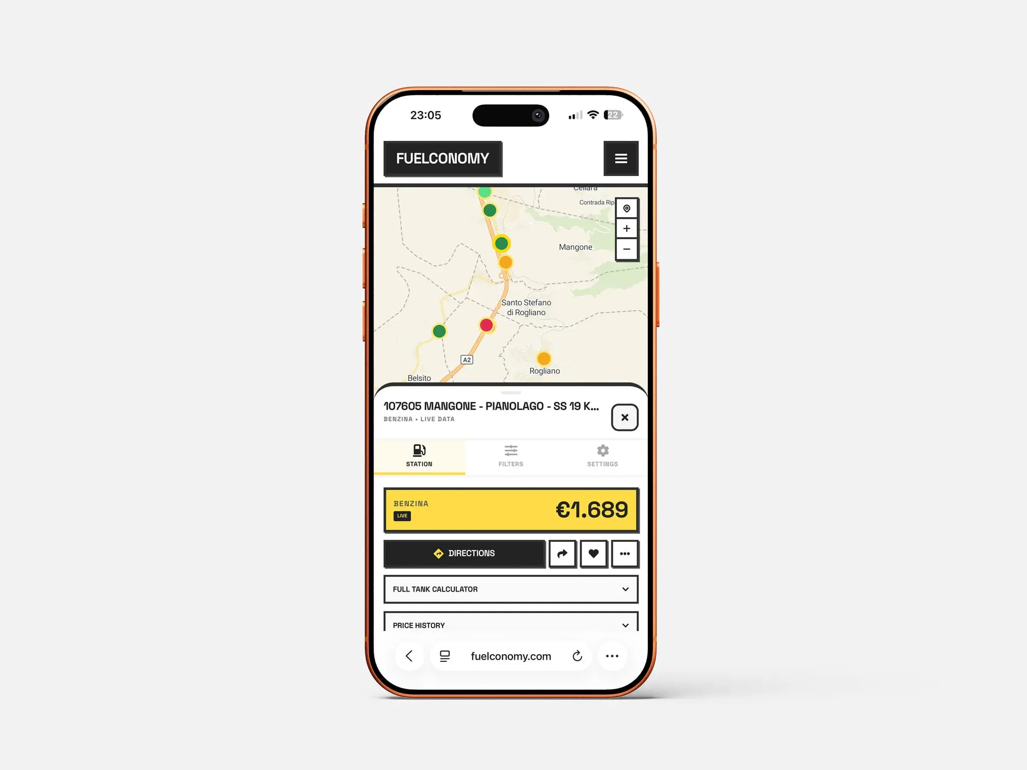 Screenshot 1 of Fuelconomy